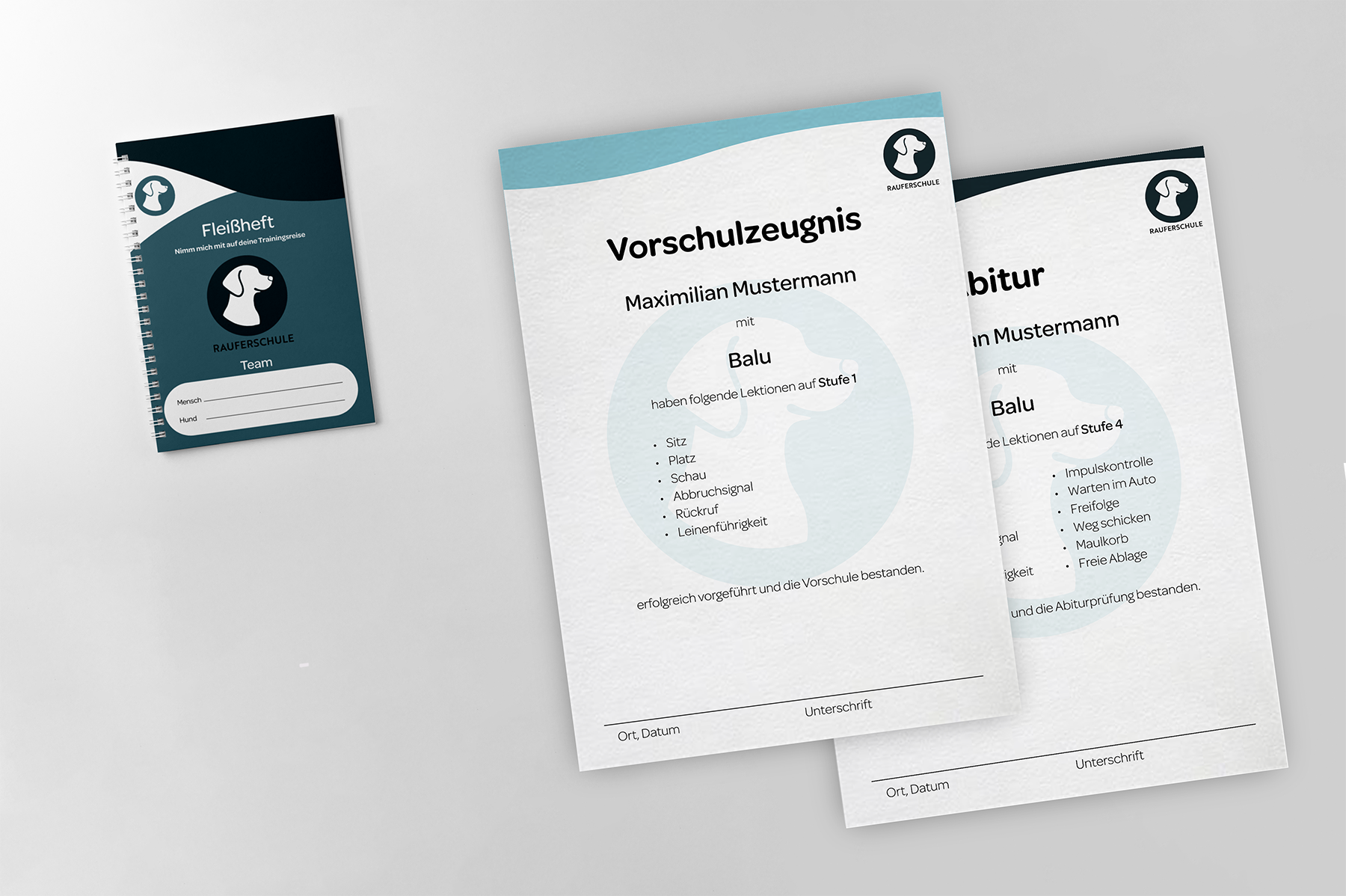 Mehr über den Artikel erfahren Das Fleißheft für Ihre Hundeschule