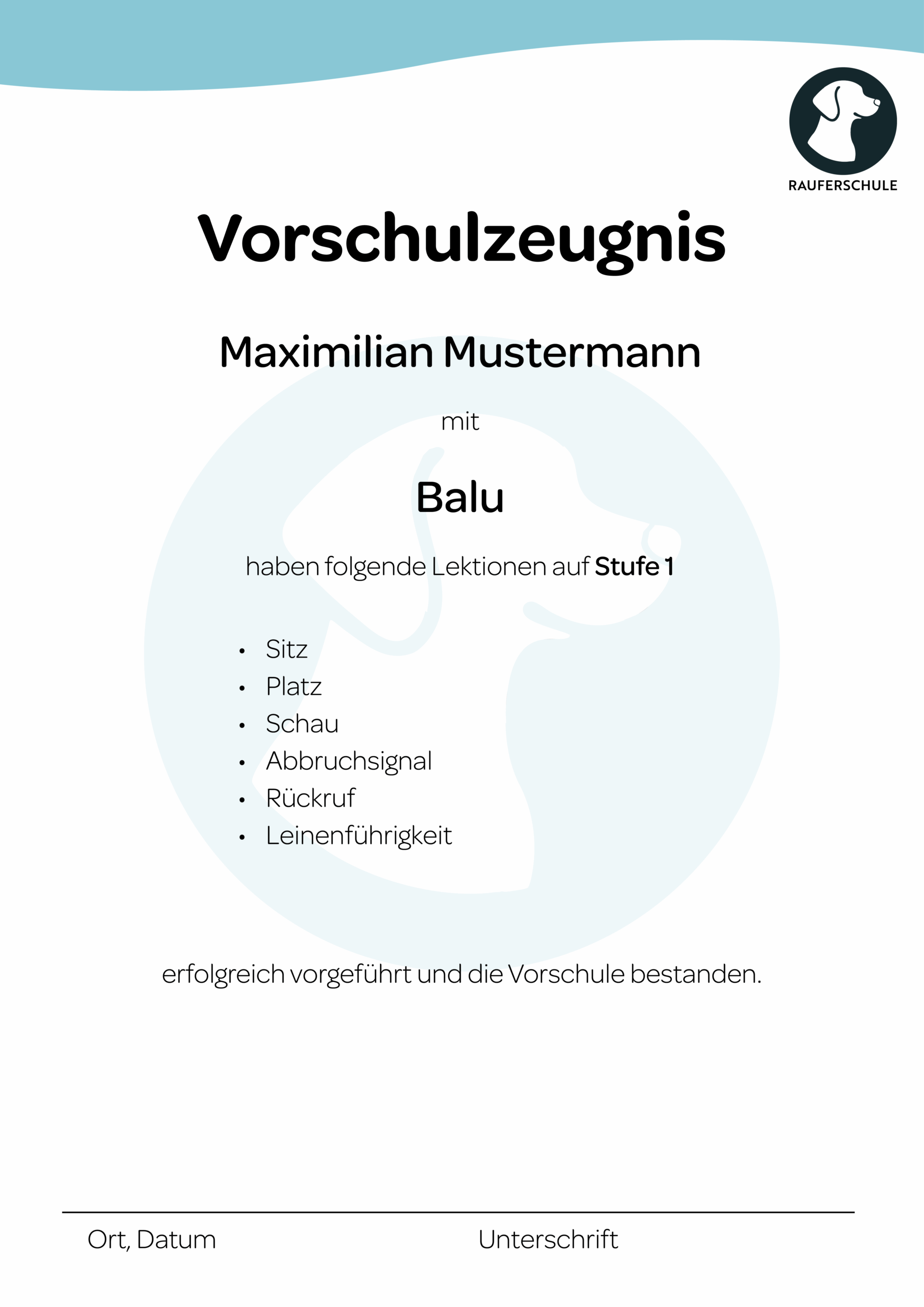 Fleißheft-Zeugnisse-Vorlagen